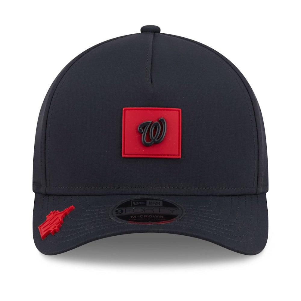 Washington Nationals 2026 Clubhouse 9FORTY A-Frame Adjustable Hat - Navy | New Era