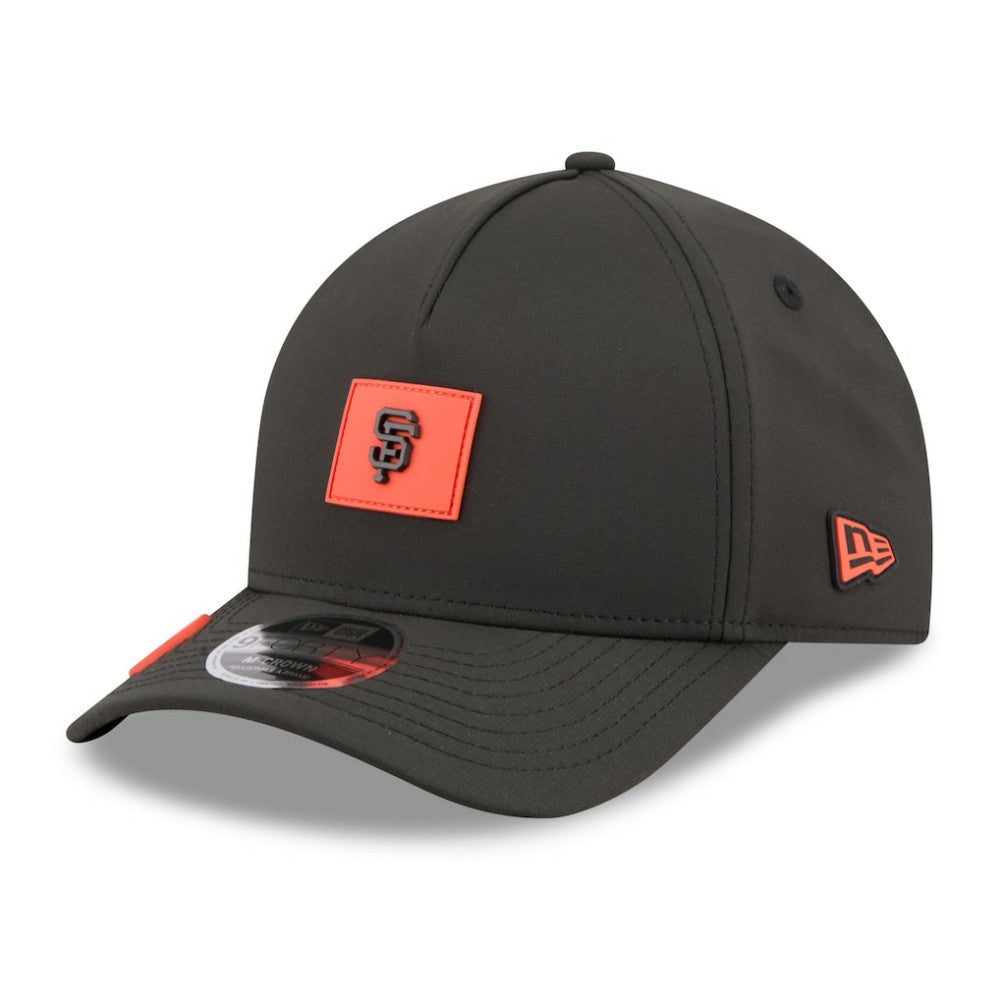 San Francisco Giants 2026 Clubhouse 9FORTY A-Frame Adjustable Hat - Black | New Era