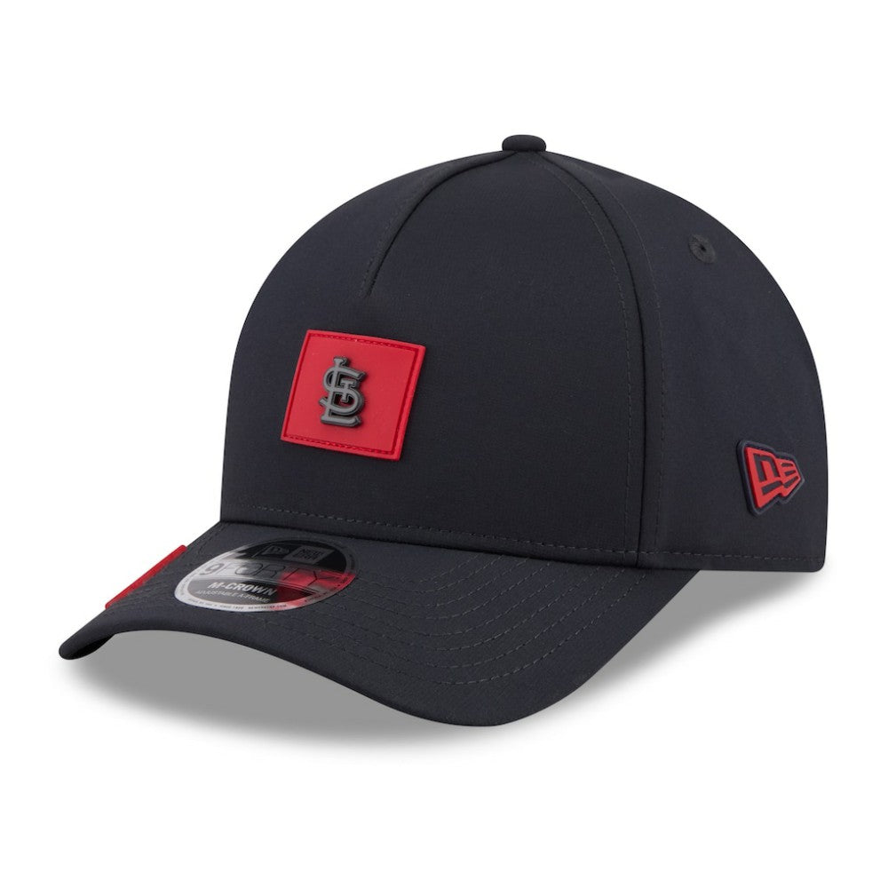 St. Louis Cardinals 2026 Clubhouse 9FORTY A-Frame Adjustable Hat - Navy | New Era