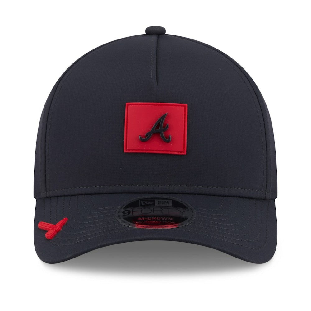 Atlanta Braves 2026 Clubhouse 9FORTY A-Frame Adjustable Hat - Navy | New Era