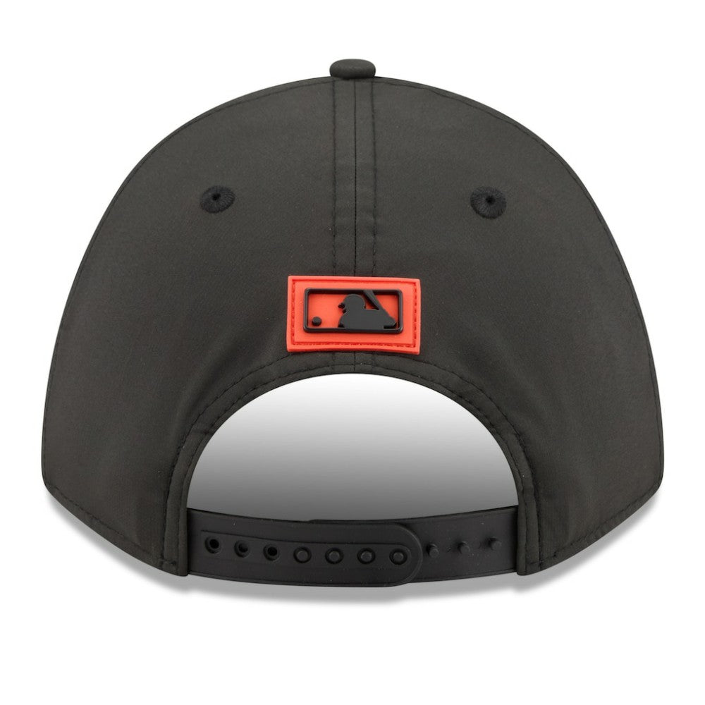 Baltimore Orioles 2026 Clubhouse 9FORTY A-Frame Adjustable Hat - Black | New Era