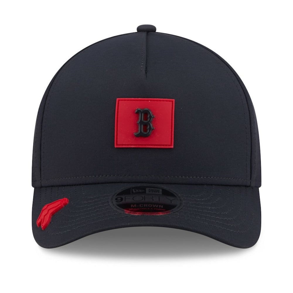 Boston Red Sox 2026 Clubhouse 9FORTY A-Frame Adjustable Hat - Navy | New Era