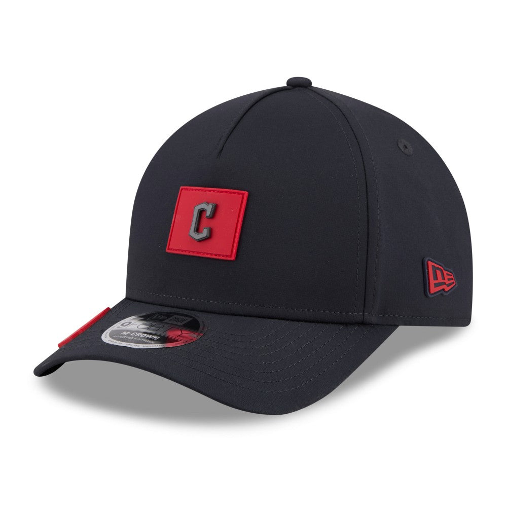 Cleveland Guardians 2026 Clubhouse 9FORTY A-Frame Adjustable Hat - Navy | New Era