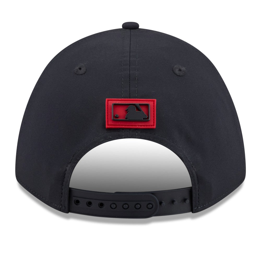 Cleveland Guardians 2026 Clubhouse 9FORTY A-Frame Adjustable Hat - Navy | New Era