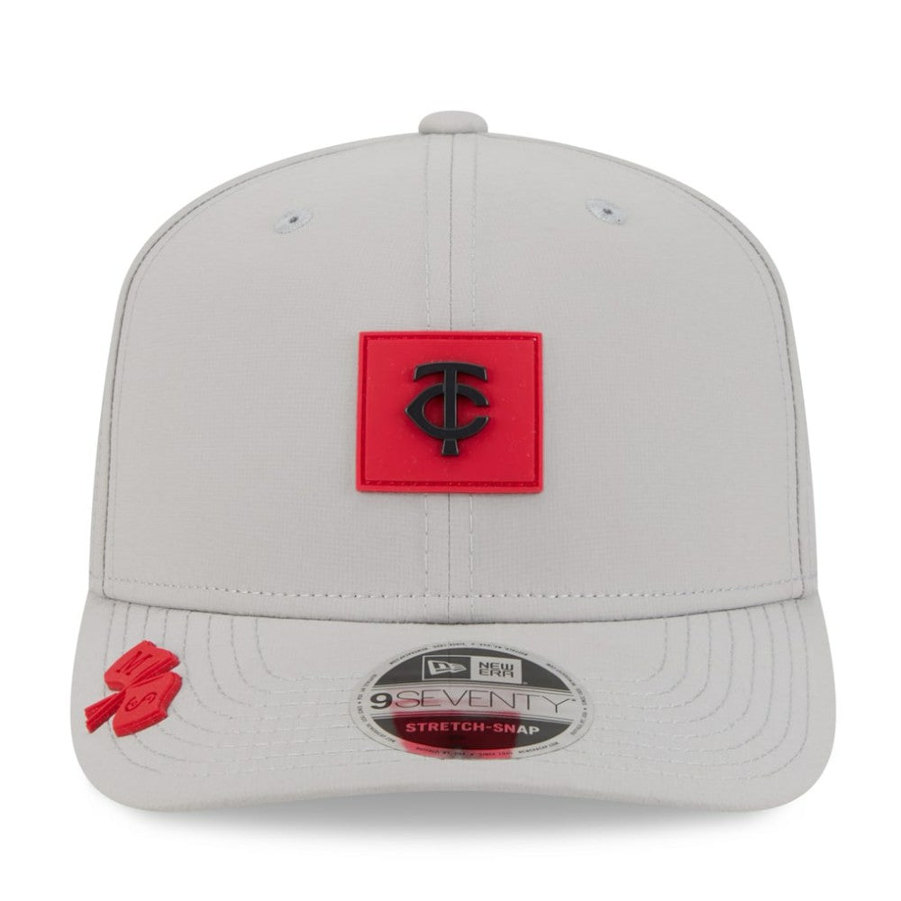 Minnesota Twins 2026 Clubhouse 9SEVENTY Adjustable Hat - Gray | New Era