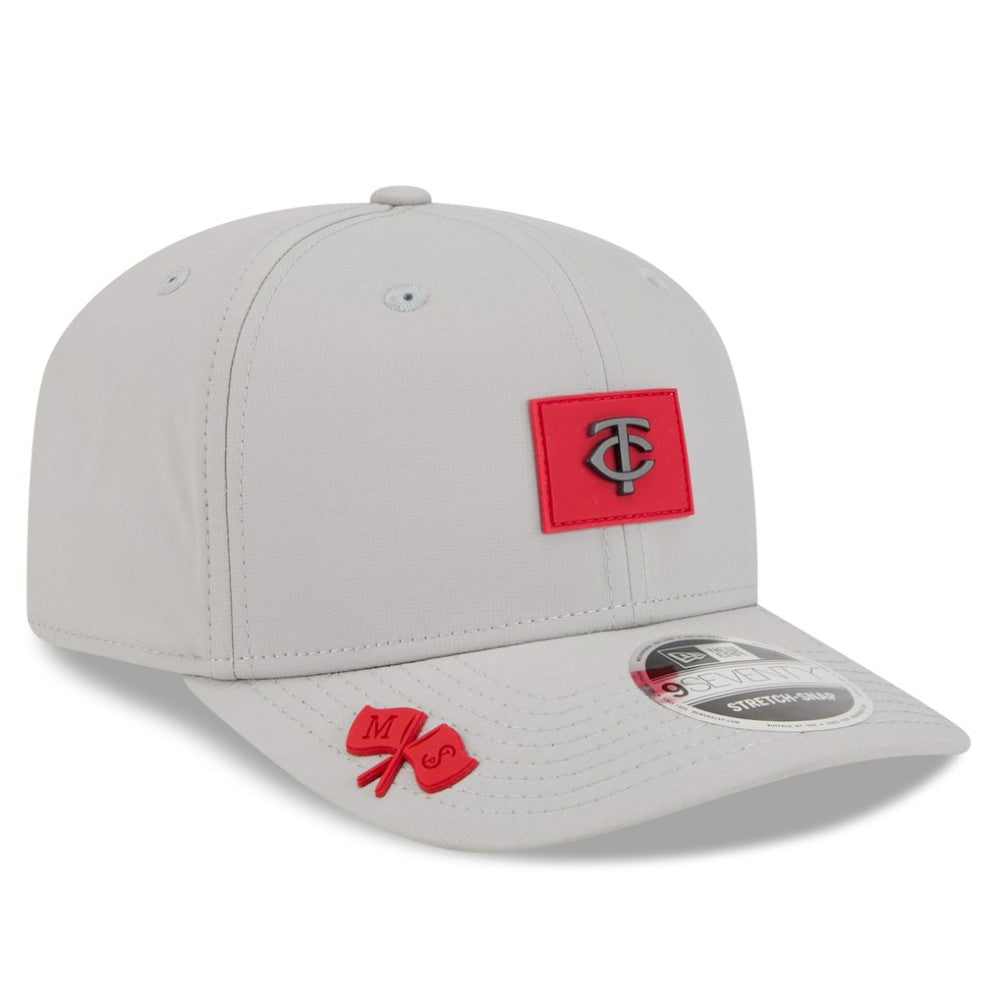 Minnesota Twins 2026 Clubhouse 9SEVENTY Adjustable Hat - Gray | New Era