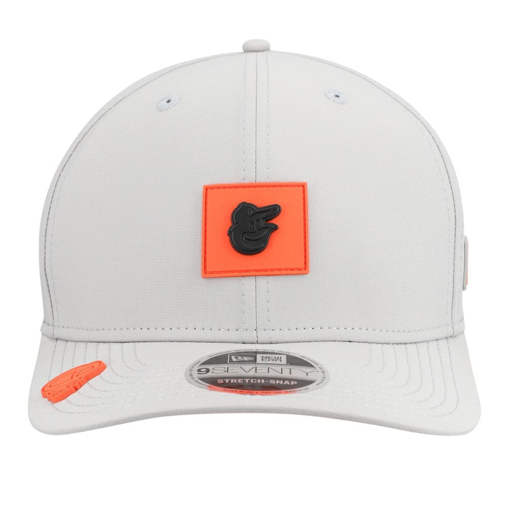 Baltimore Orioles 2026 Clubhouse 9SEVENTY Adjustable Hat - Gray | New Era