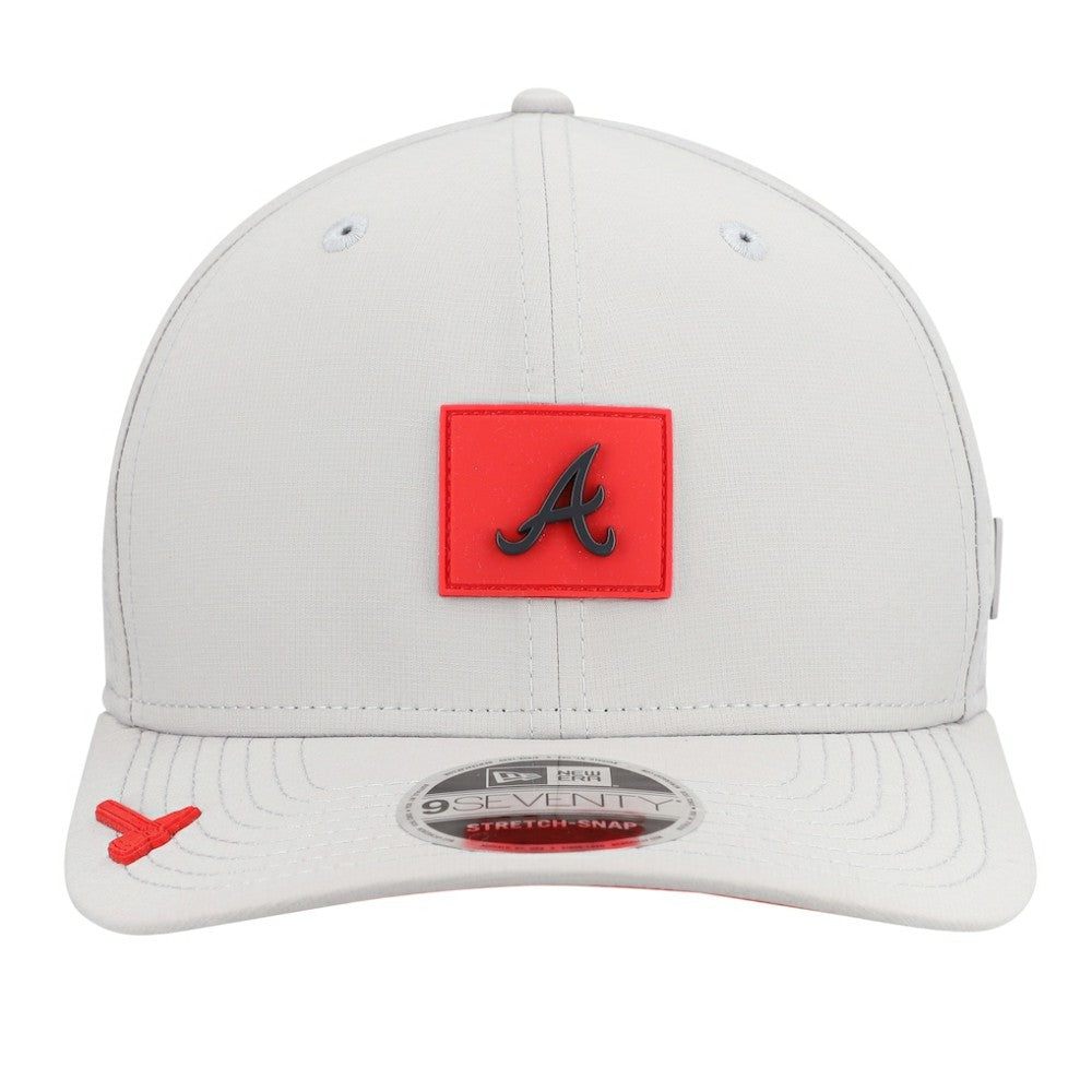 Atlanta Braves 2026 Clubhouse 9SEVENTY Adjustable Hat - Gray | New Era