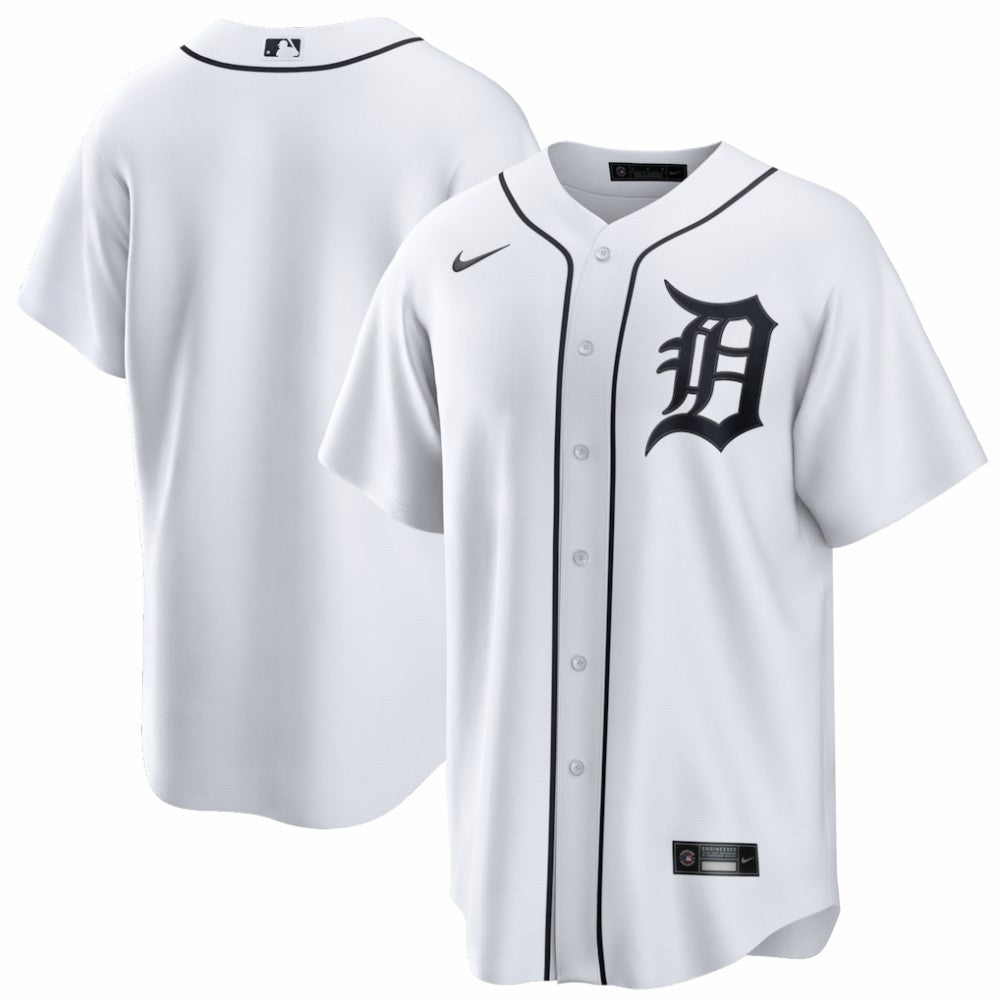 Detroit Tigers Home Replica Jersey - White | Nike