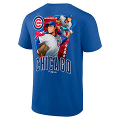 Shota Imanaga Chicago Cubs Anime Graphic T-Shirt - Royal