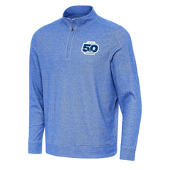 NFL Seattle Seahawks Antigua 50th Season Subtle Quarter-Zip Pullover