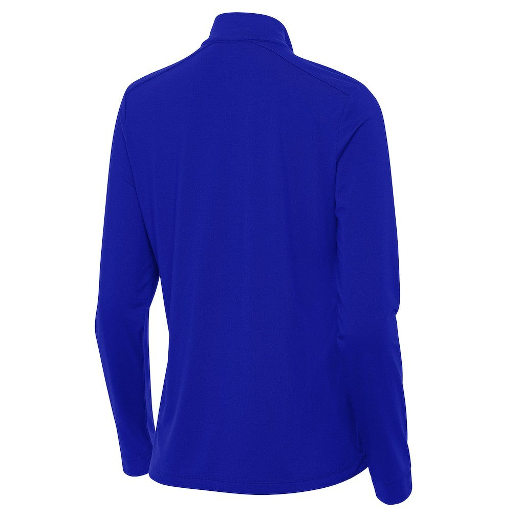 NFL Seattle Seahawks Antigua Women's 50th Season Intent Quarter-Zip Pullover
