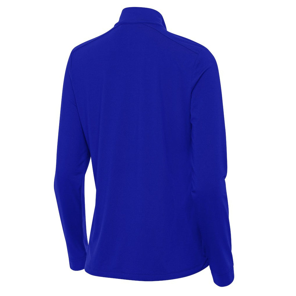 NFL Seattle Seahawks Antigua Women's 50th Season Intent Quarter-Zip Pullover