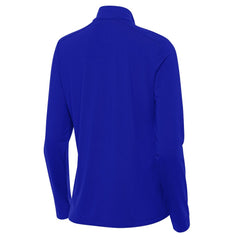 NFL Seattle Seahawks Antigua Women's 50th Season Intent Quarter-Zip Pullover