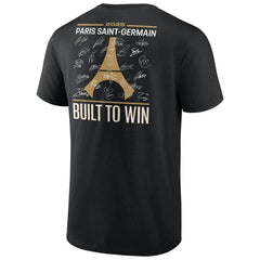 Paris Saint-Germain 2025 Champions League Winners Signature Roster T-Shirt / Soccer Hot sale