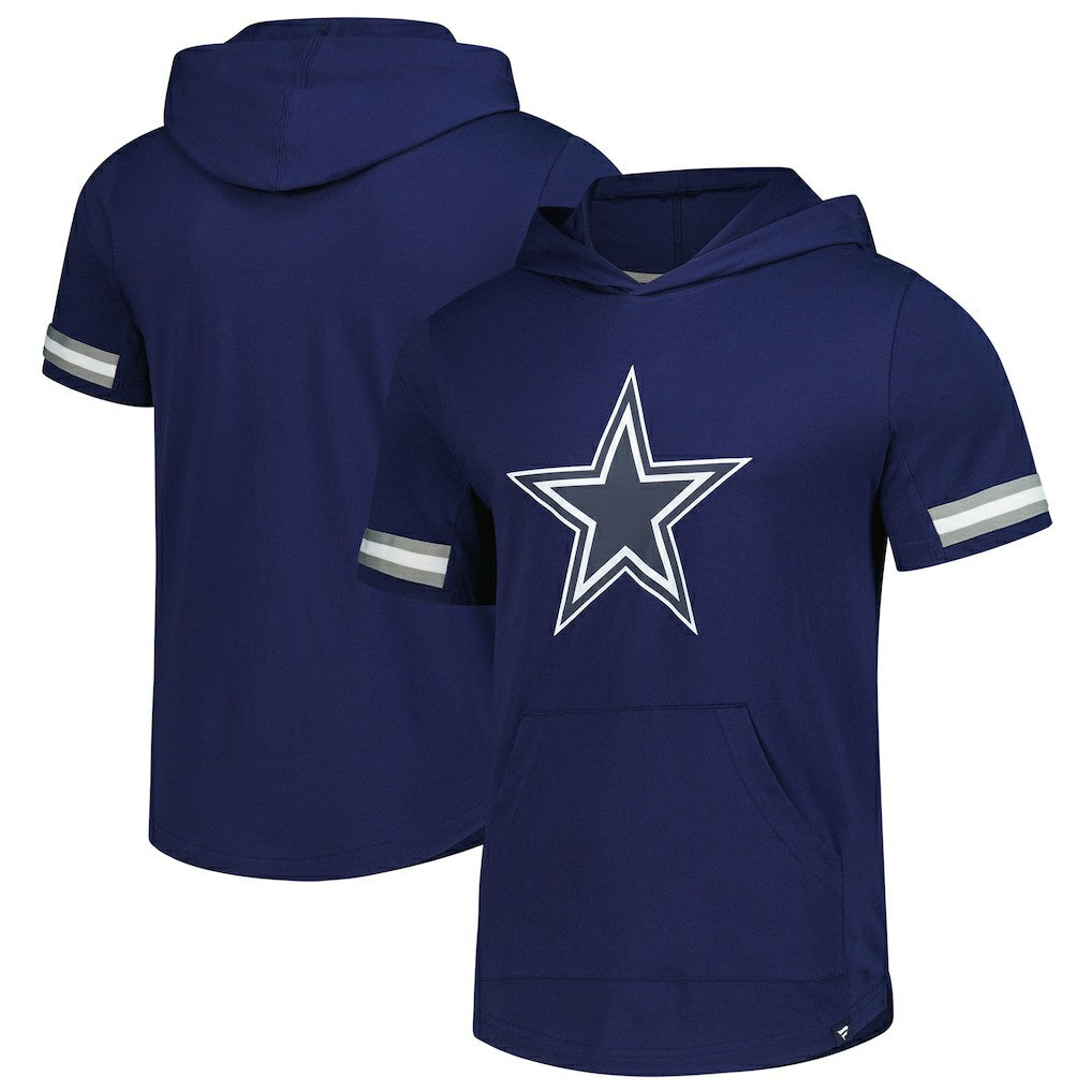NFL Dallas Cowboys Optimal Play Short Sleeve Hooded T-Shirt
