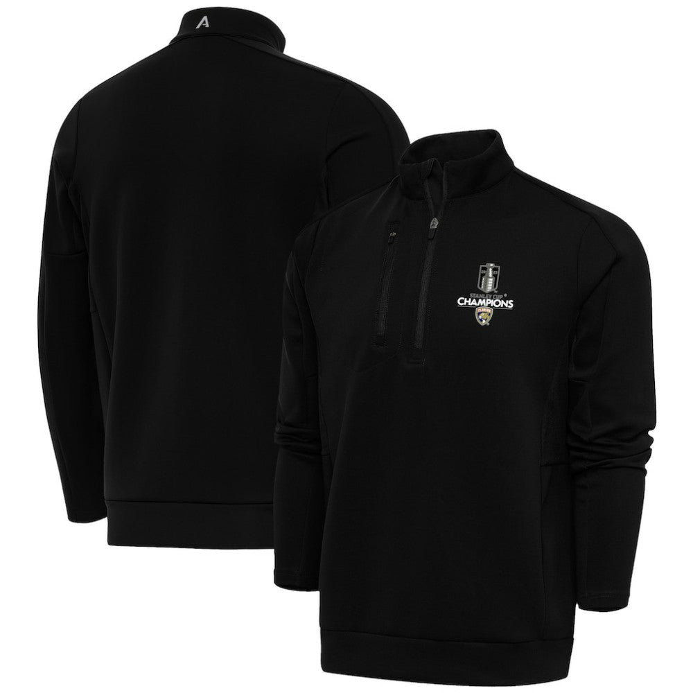 Florida Panthers Fanatics 2025 Stanley Cup Champions Genesis Quarter-Zip Pullover
