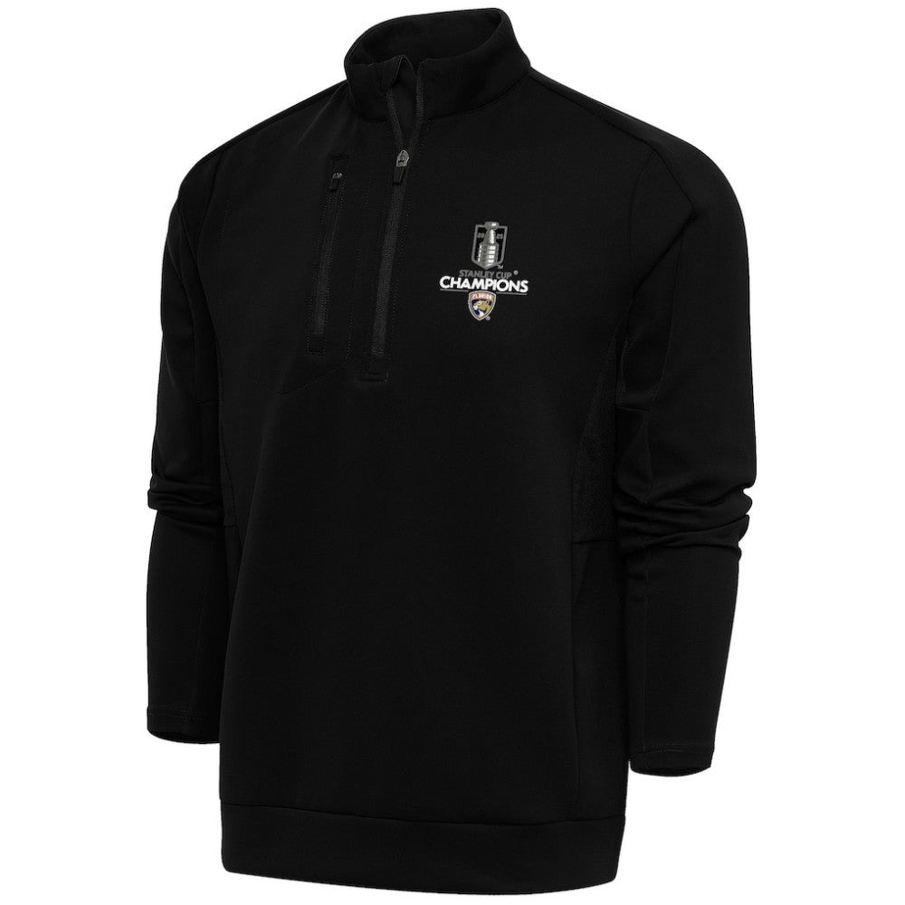 Florida Panthers Fanatics 2025 Stanley Cup Champions Genesis Quarter-Zip Pullover
