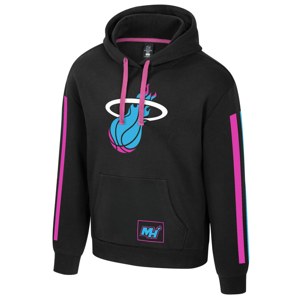Miami Heat Stadium Essentials Unisex 2025/26 City Edition City Star Hoodie - Black sale