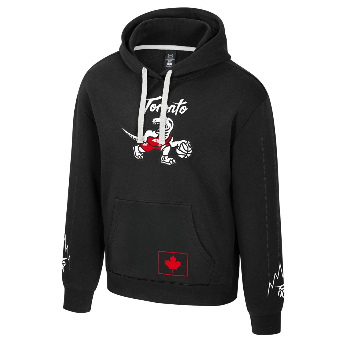 Toronto Raptors Stadium Essentials Unisex 2025/26 City Edition City Star Hoodie - Black shop