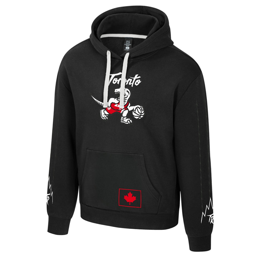 Toronto Raptors Stadium Essentials Unisex 2025/26 City Edition City Star Hoodie - Black shop