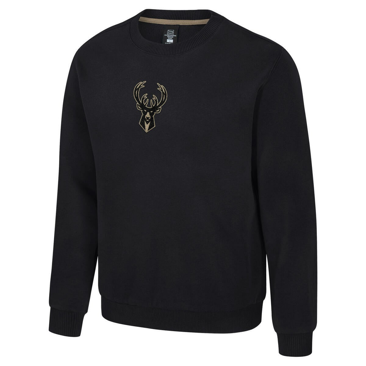 Milwaukee Bucks Stadium Essentials Unisex Club Level Chenille Sweatshirt - Black sale