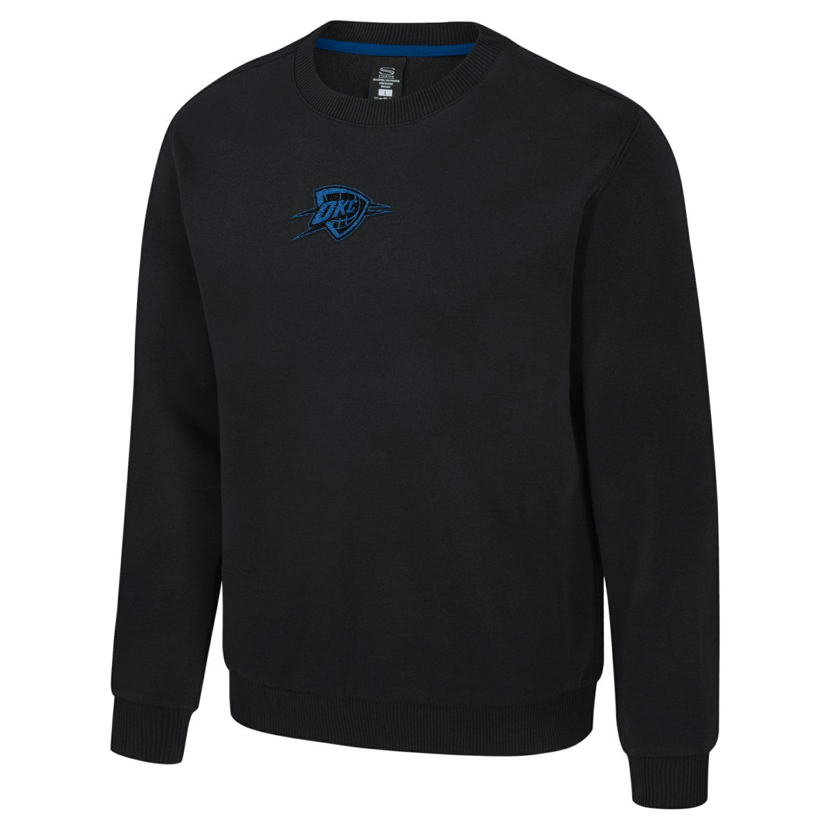 Oklahoma City Thunder Stadium Essentials Unisex Club Level Chenille Sweatshirt - Black discount