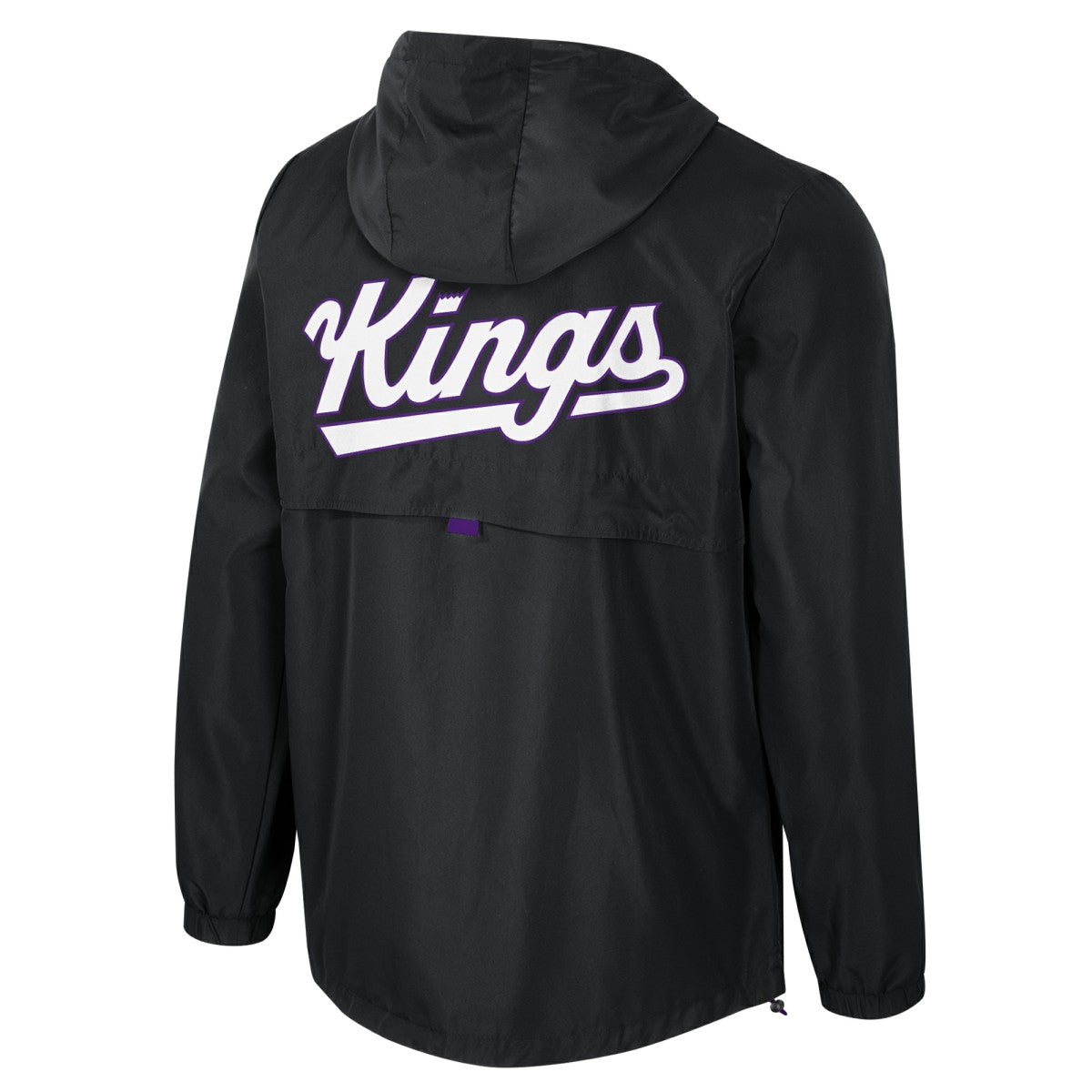 Sacramento Kings Stadium Essentials Unisex Compete Quarter-Zip Hoodie Jacket - Black shop