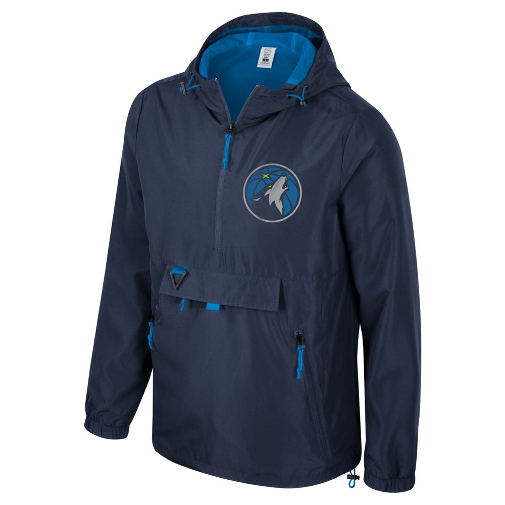 Minnesota Timberwolves Stadium Essentials Unisex Compete Quarter-Zip Hoodie Jacket - Navy outlet