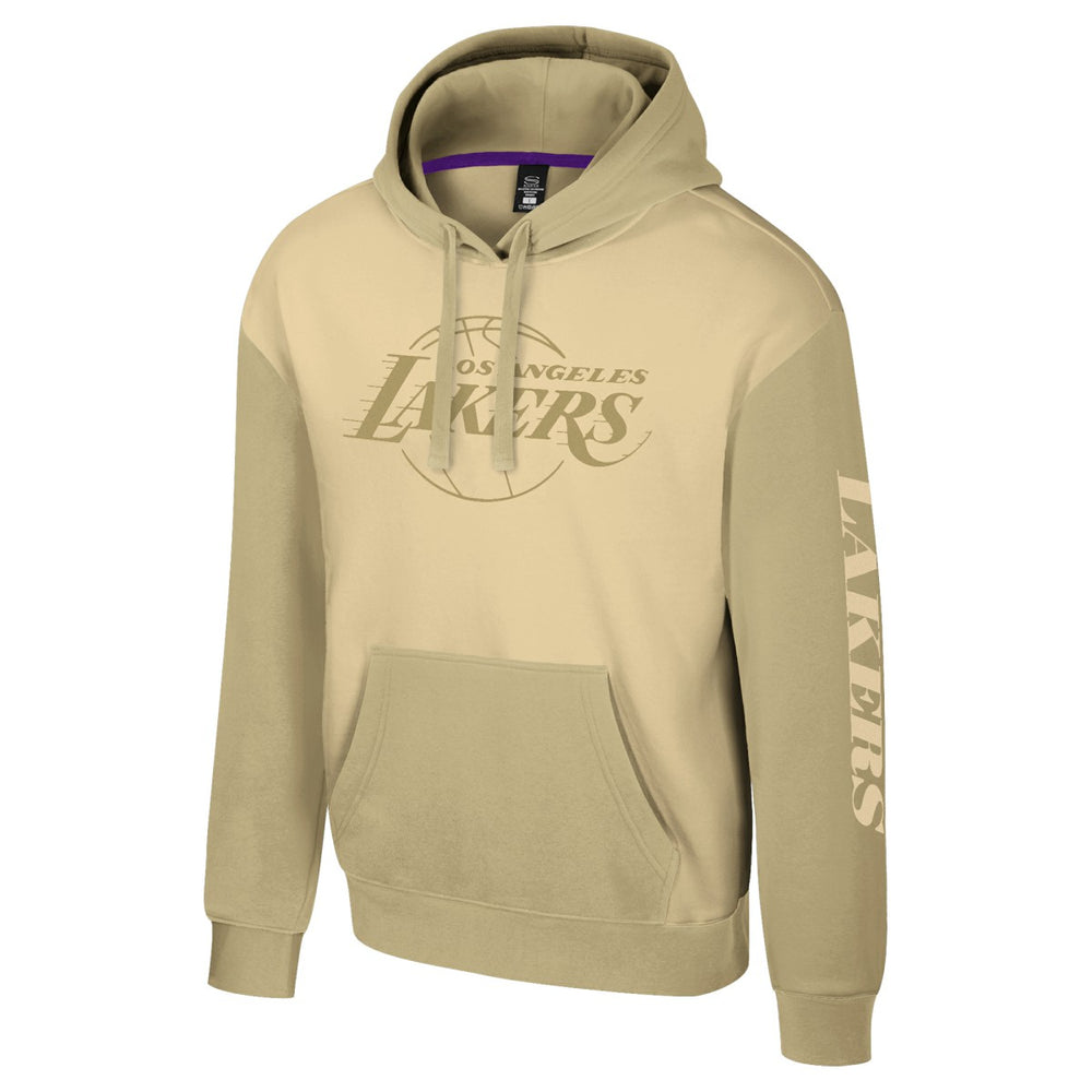 Los Angeles Lakers Stadium Essentials Unisex Rafters Burst Hoodie - Khaki online