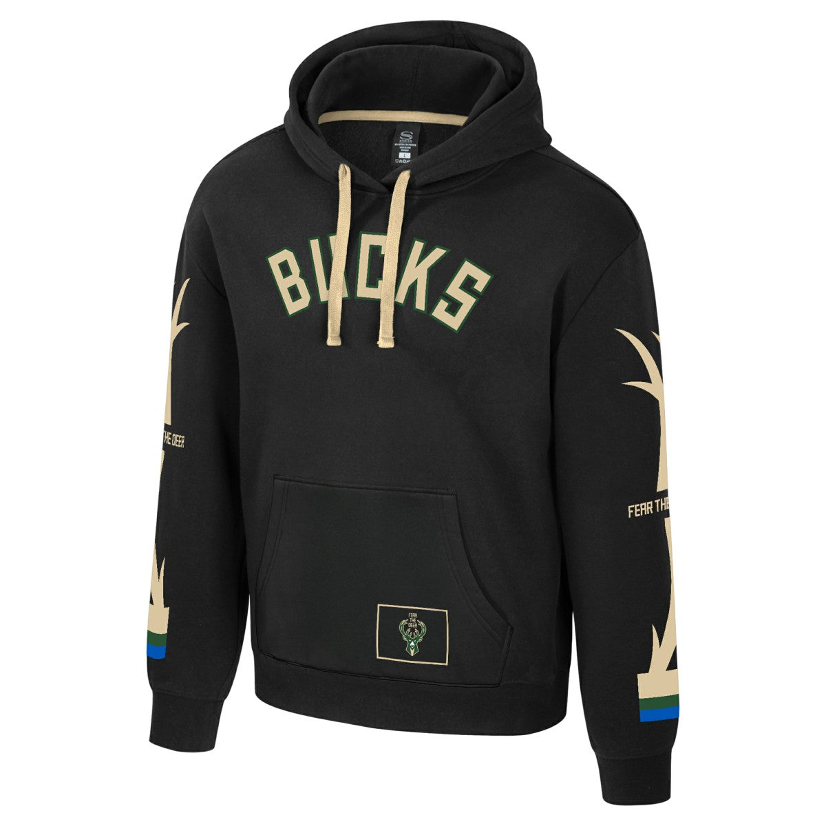 Milwaukee Bucks Stadium Essentials Unisex City Star Hoodie - Black cheap