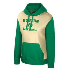 Boston Celtics Stadium Essentials Women's Rafters Road Trip Hoodie - Cream sale