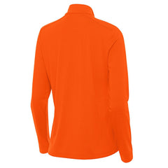 NFL Cincinnati Bengals Antigua Women's Streak Intent Quarter-Zip Sweatshirt