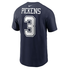 NFL Dallas Cowboys George Pickens  Name & Number T-Shirt