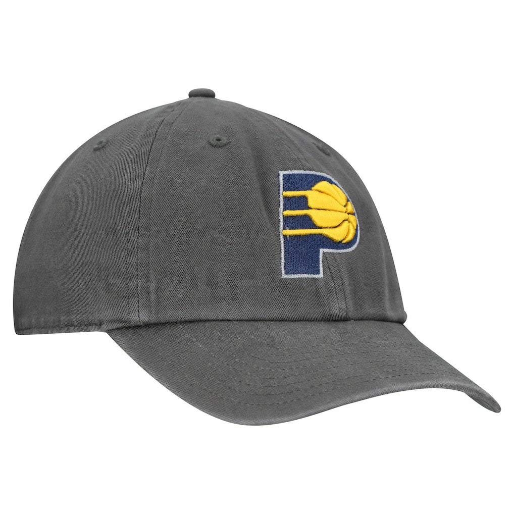 Indiana Pacers '47 Primary Logo Clean Up Adjustable Hat - Charcoal | 47 brand shop