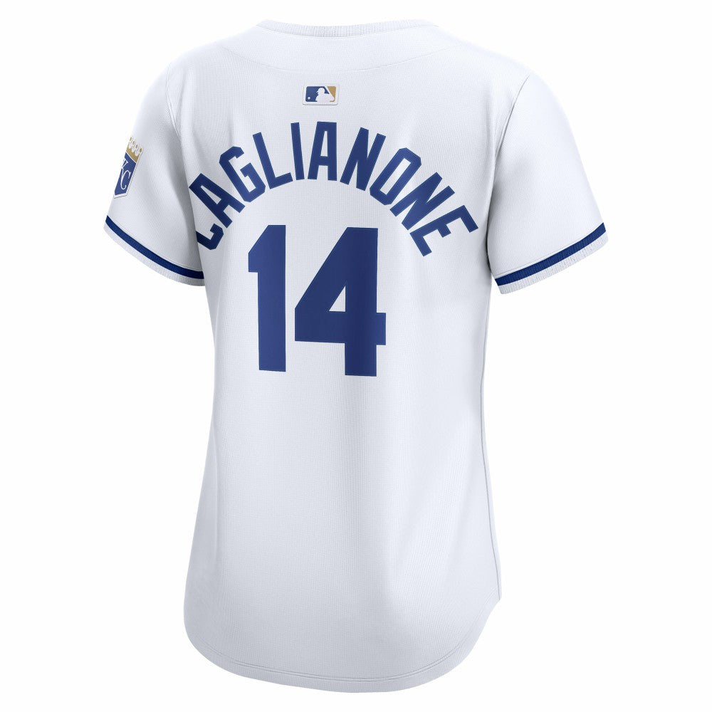 Jac Caglianone Kansas City Royals Women's Home Limited Player Jersey - White | Nike