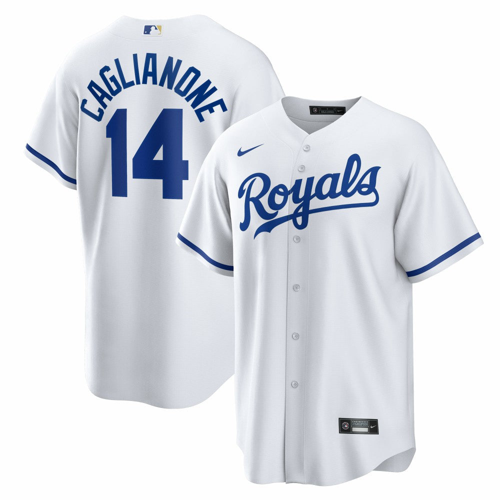 Jac Caglianone Kansas City Royals Youth Home Replica Jersey - White | Nike