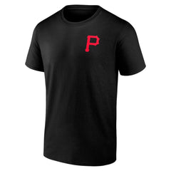 Pittsburgh Pirates Stranger Things Graphic T-Shirt - Black