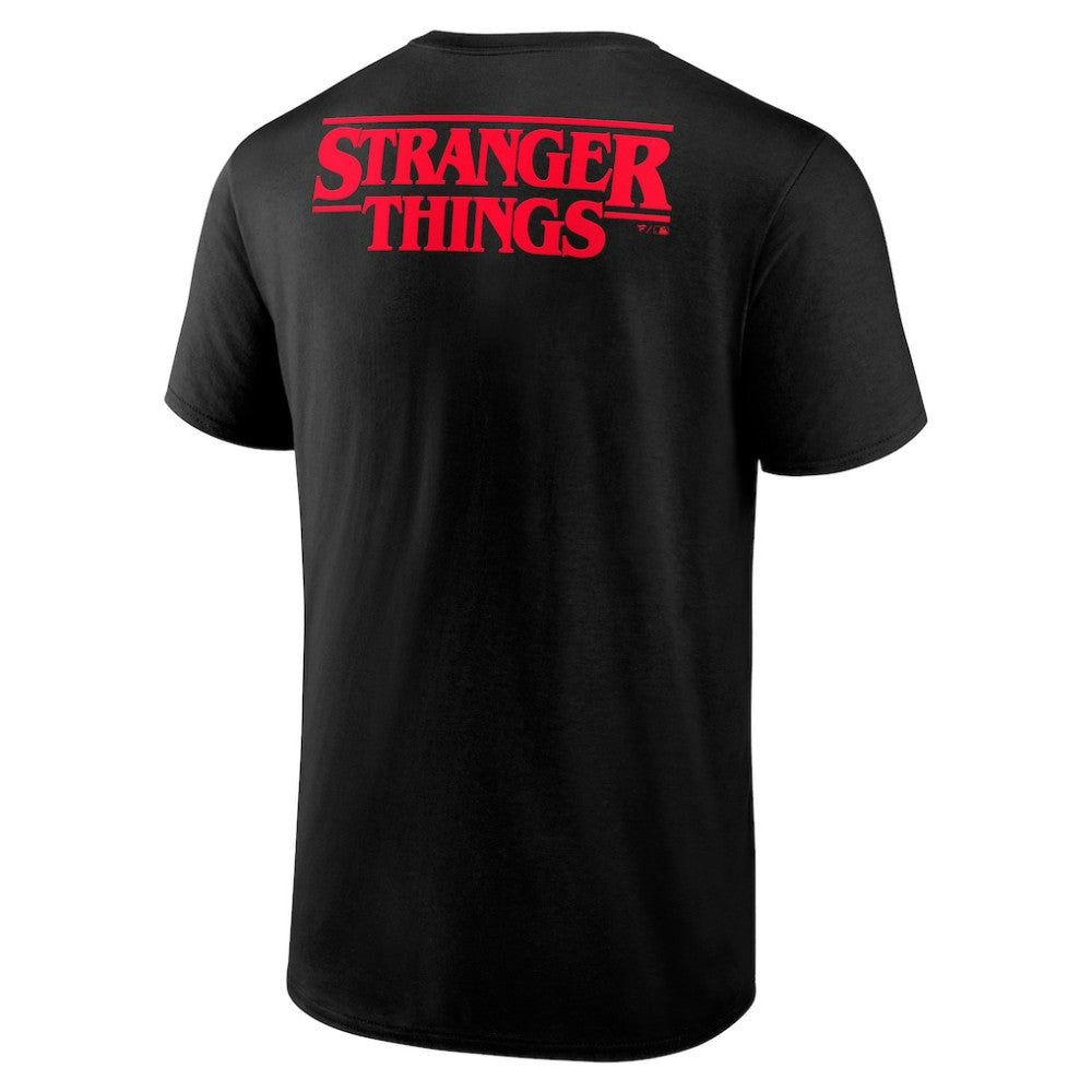 Pittsburgh Pirates Stranger Things Graphic T-Shirt - Black
