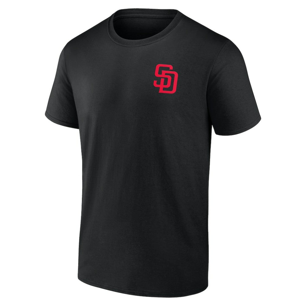 San Diego Padres Stranger Things Graphic T-Shirt - Black
