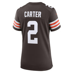 NFL Cleveland Browns DeAndre Carter  Women's Team Game Jersey