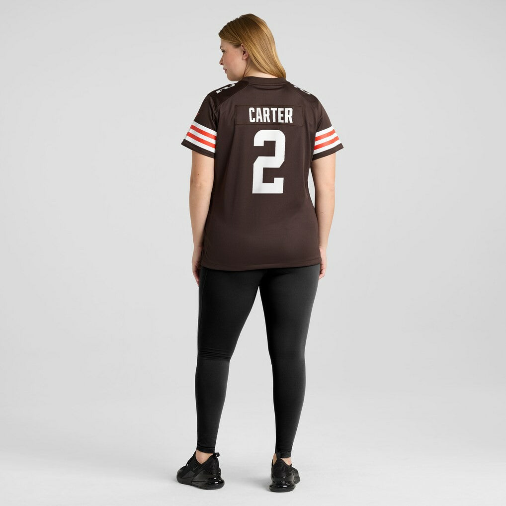 NFL Cleveland Browns DeAndre Carter  Women's Team Game Jersey