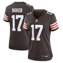 NFL Cleveland Browns Jerome Baker  Women's Team Game Jersey