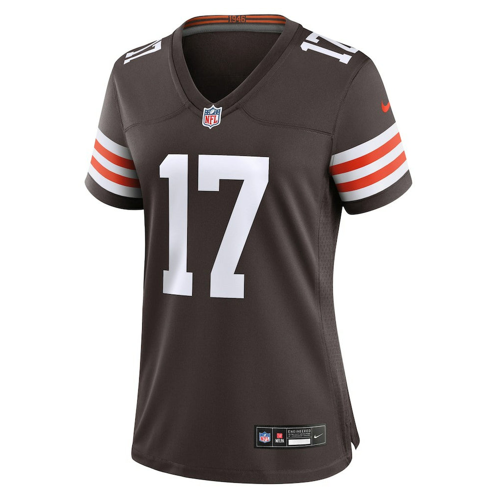 NFL Cleveland Browns Jerome Baker  Women's Team Game Jersey