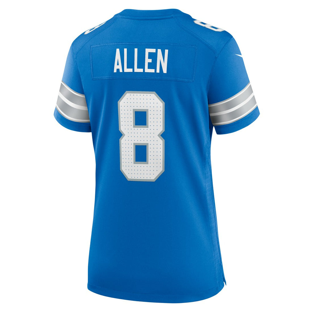 NFL Detroit Lions Kyle Allen  Women's Team Game Jersey