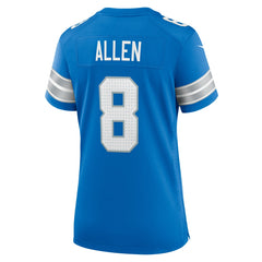 NFL Detroit Lions Kyle Allen  Women's Team Game Jersey