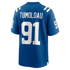 NFL Indianapolis Colts JT Tuimoloau  Team Game Jersey