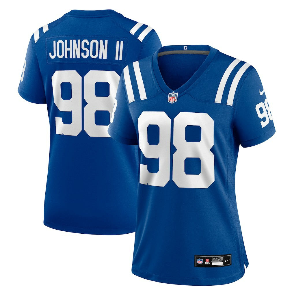 NFL Indianapolis Colts Eric Johnson II  Women's Team Game Jersey