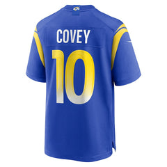 NFL Los Angeles Rams Britain Covey  Team Game Jersey