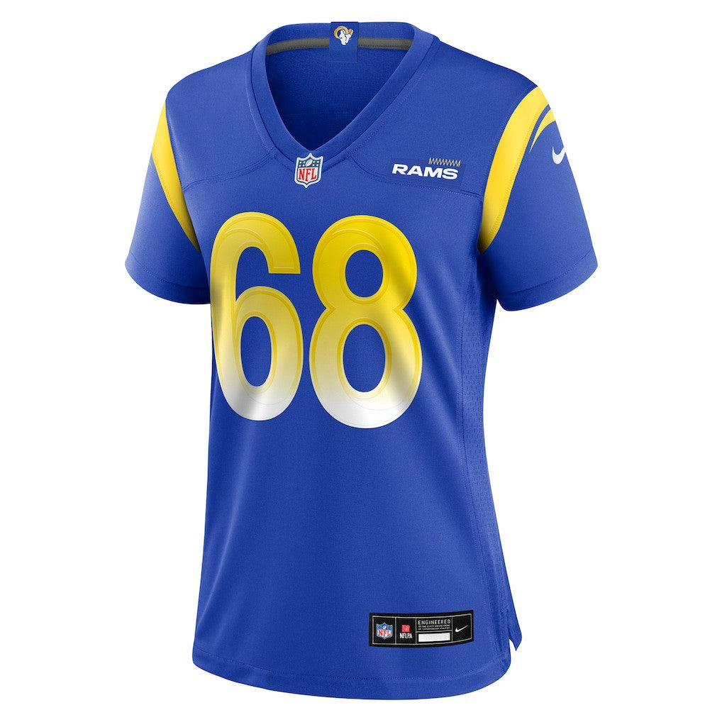NFL Los Angeles Rams David Quessenberry  Women's Team Game Jersey